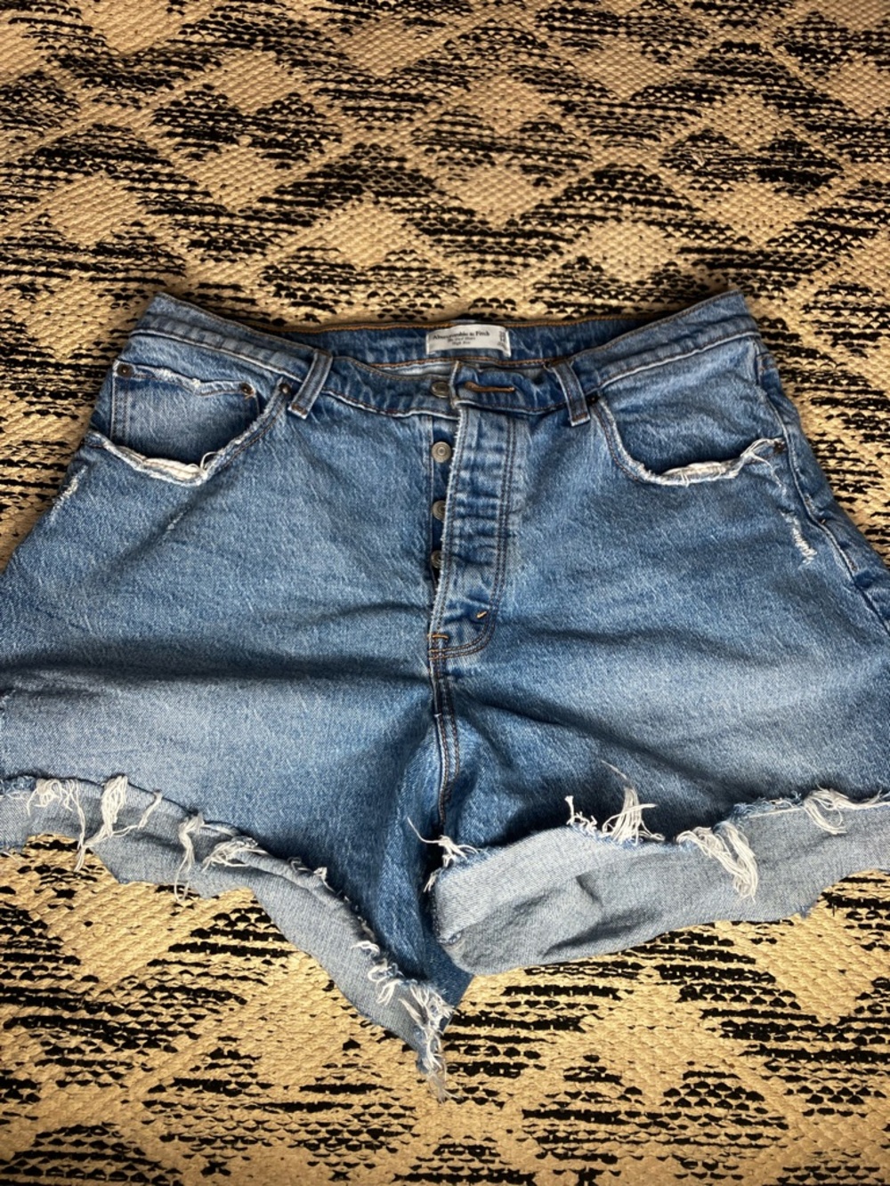 Abercrombie & Fitch Dad Shorts 32 curve love